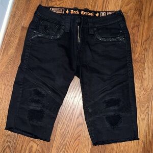 Rock Revival black shorts